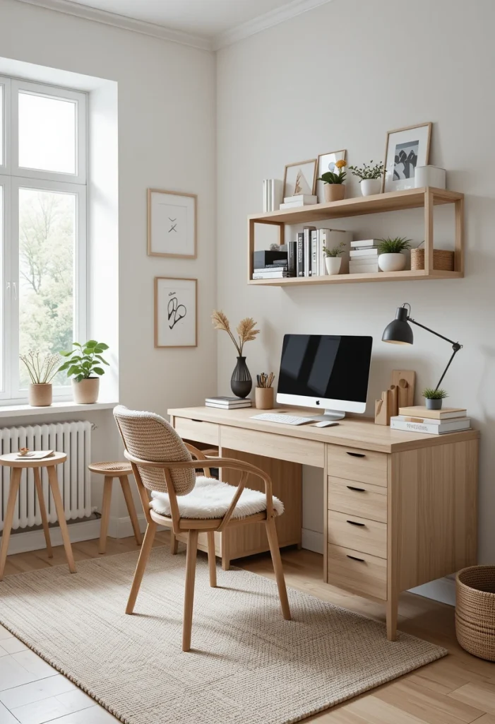 Scandinavian-Inspired Budget Office