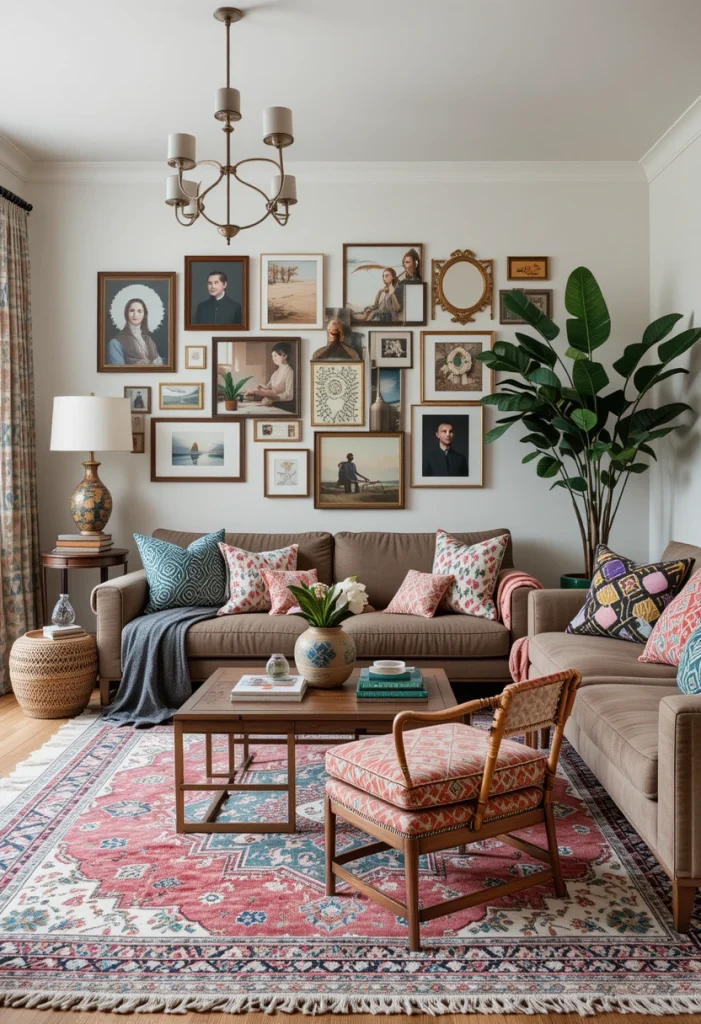 Eclectic Bohemian Living Room Full Of Personality