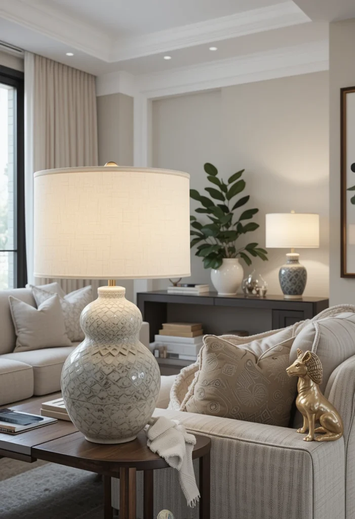Table Lamps with Ceramic Bases
