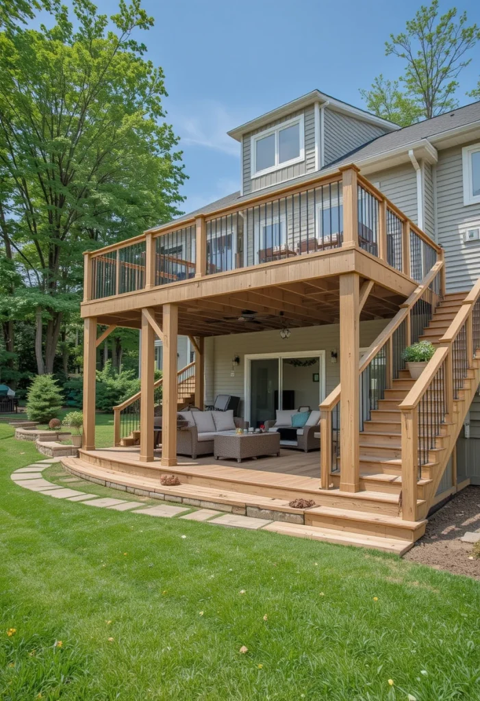 Multi-Level Deck Design