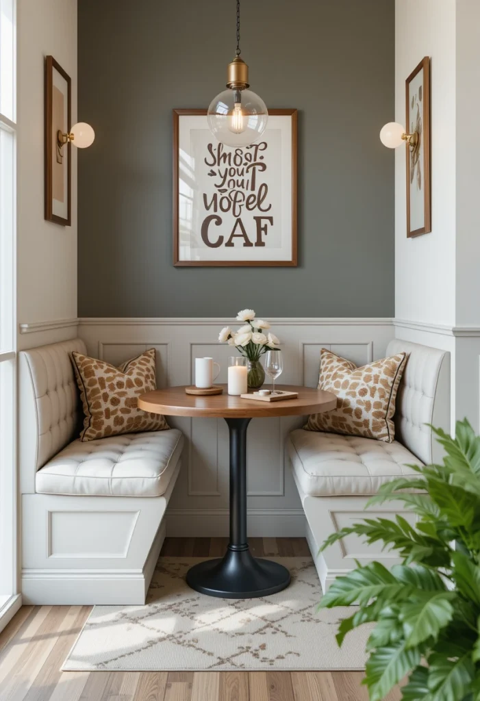 Design a Cozy Cafe-Inspired Corner