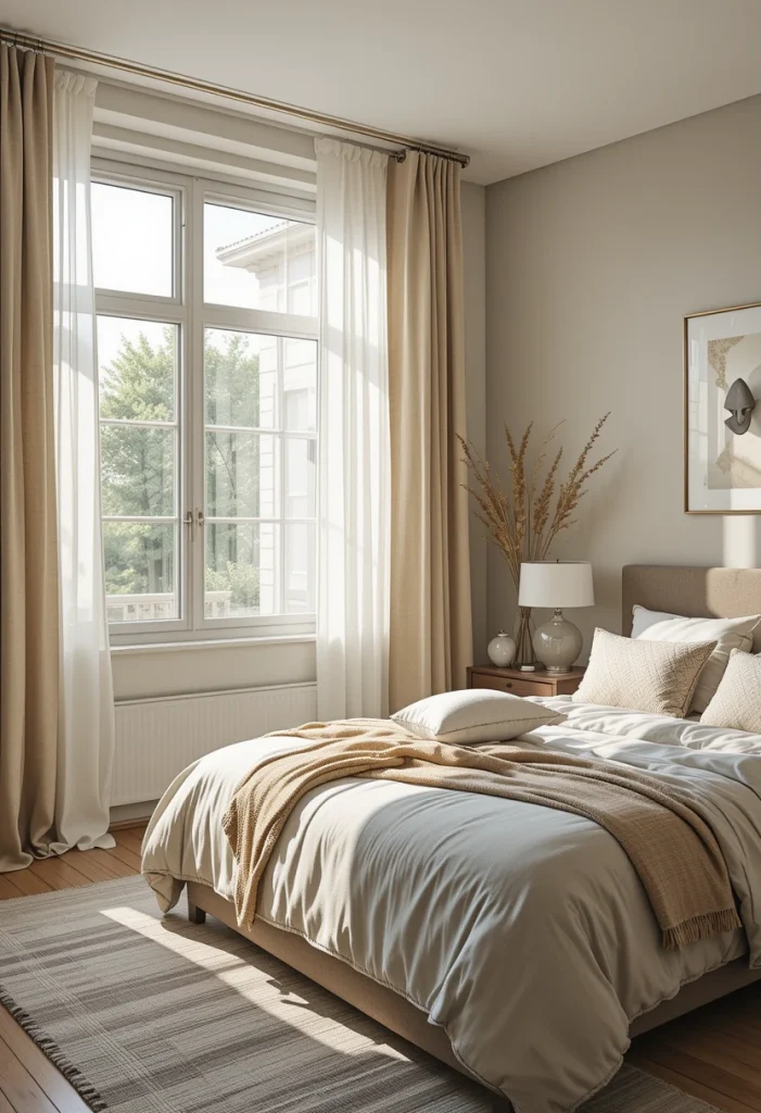 Linen Curtains for Soft Natural Light