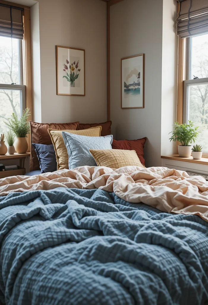 Layer Different Bedding Textures