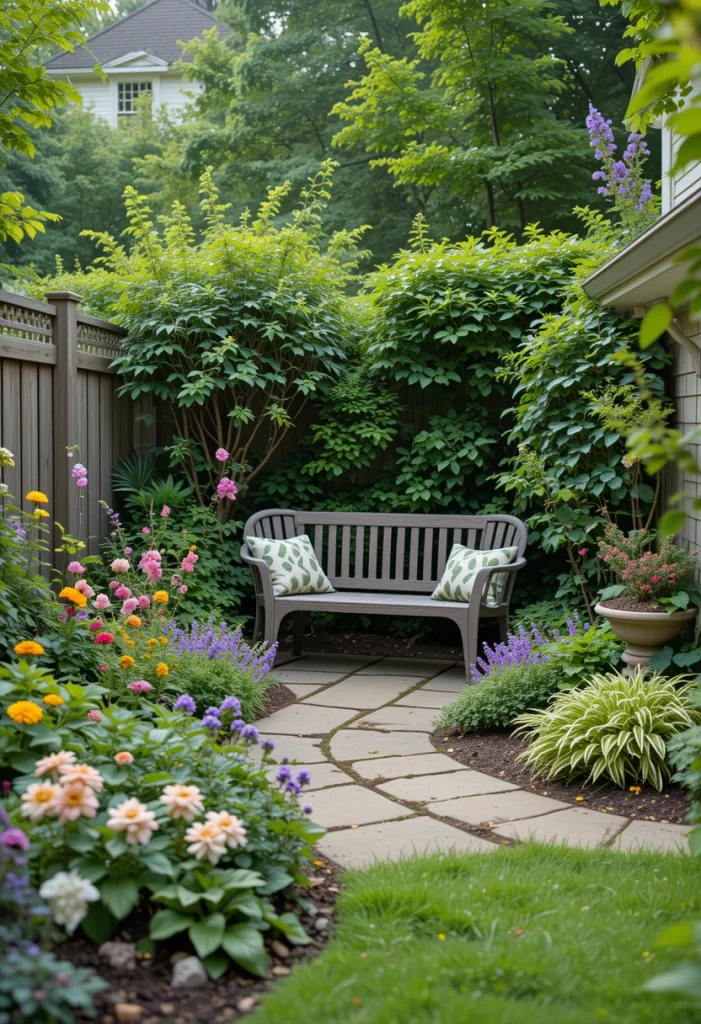 Garden-Inspired Seating Nook
