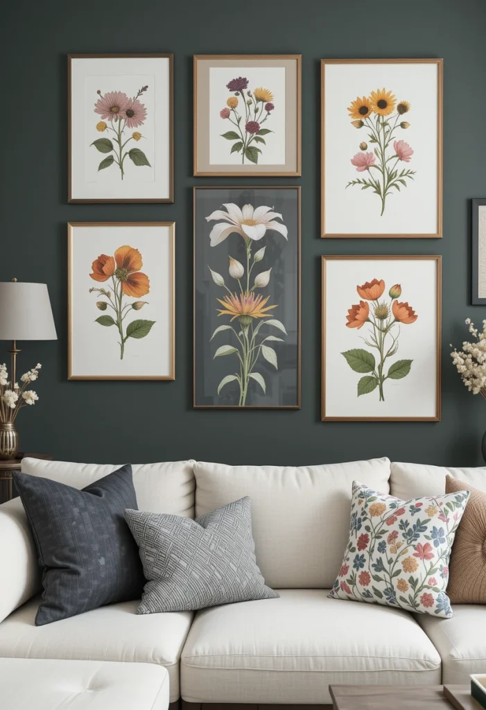 Botanical Gallery Walls
