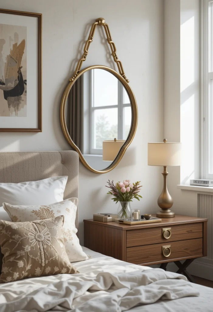Warm Metallic Accents