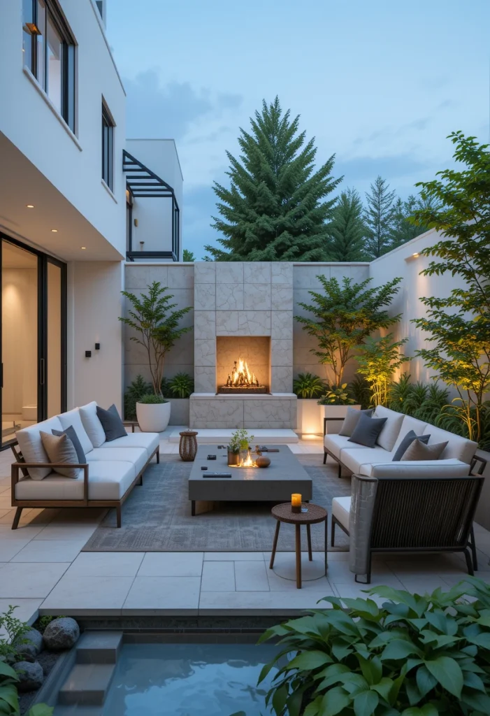 Contemporary Courtyard Retreat