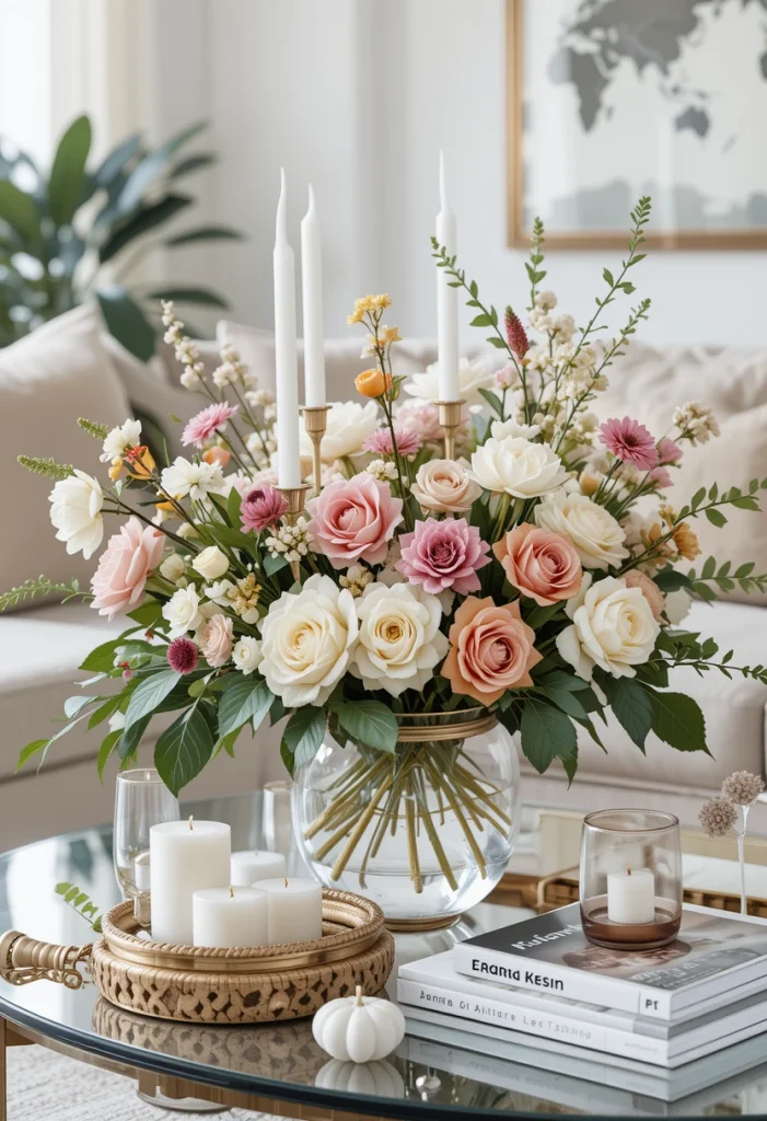 Decorative Flower Centerpieces