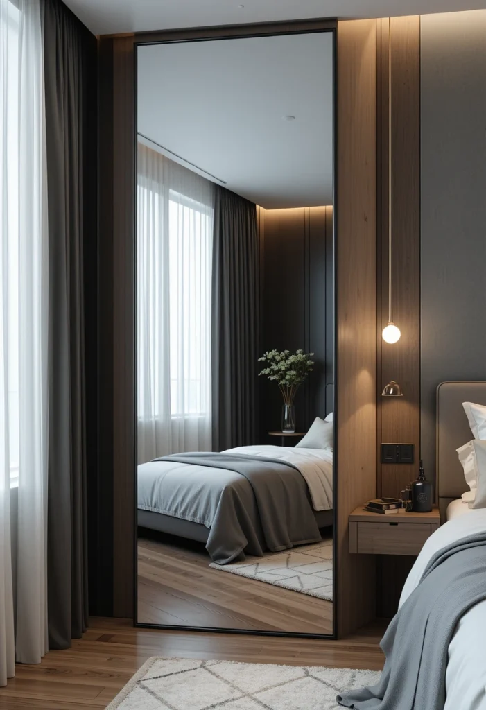 Frameless Contemporary Mirror
