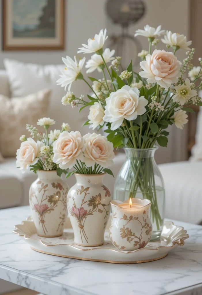 Floral-Inspired Decorative Accessories