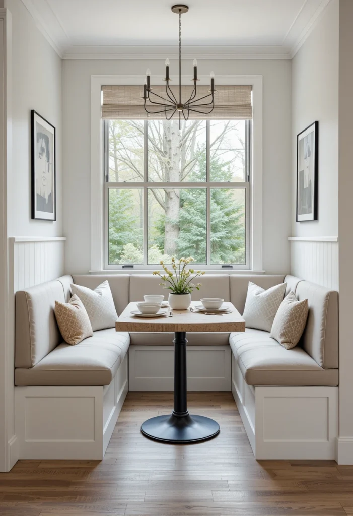 Create a Banquette Dining Area