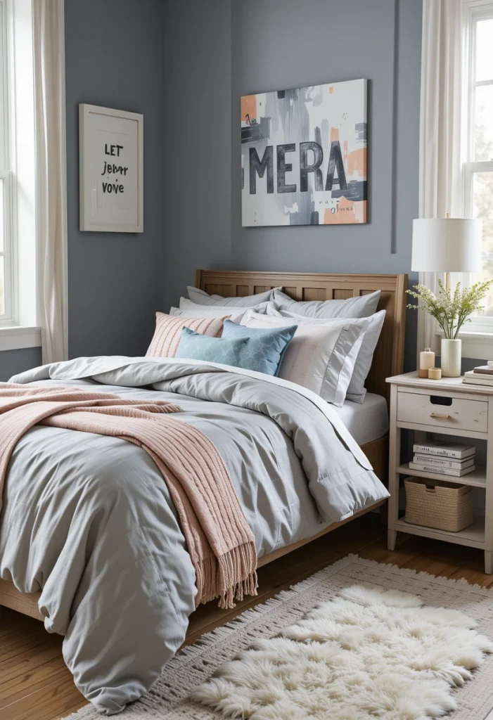 Choose Minimalist Gray Bedding