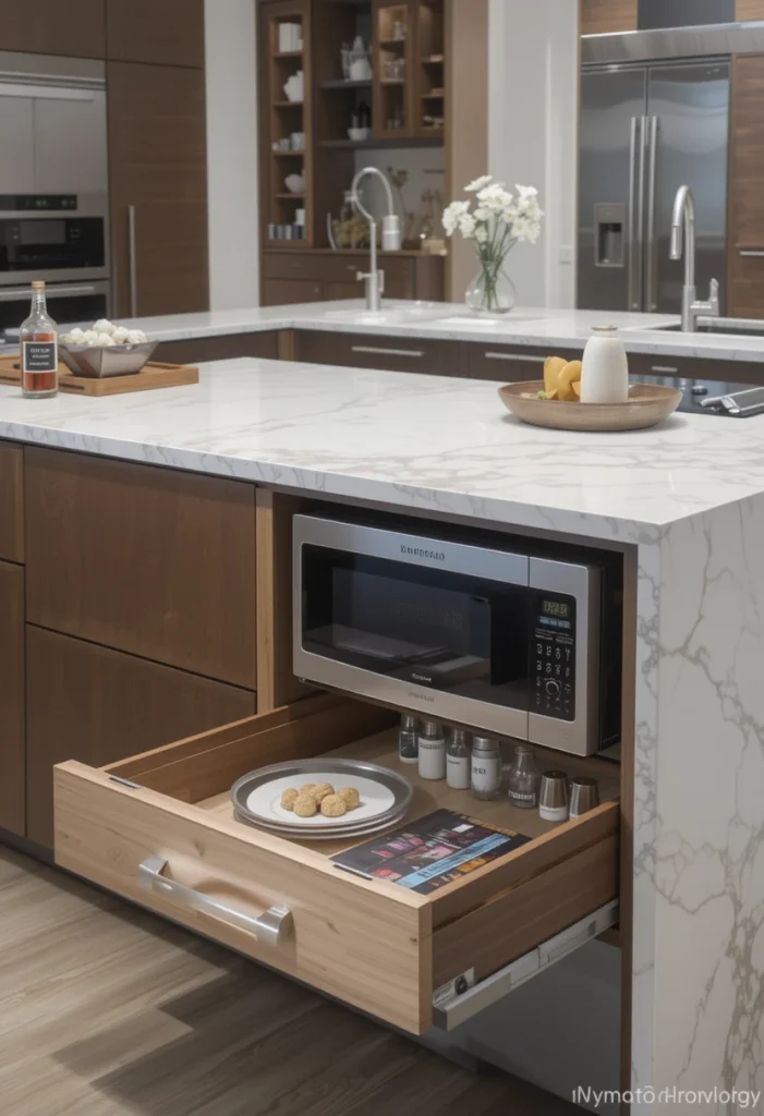 Add a Built-In Microwave Drawer