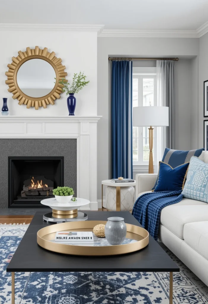 Finish With Elegant Metallic Details