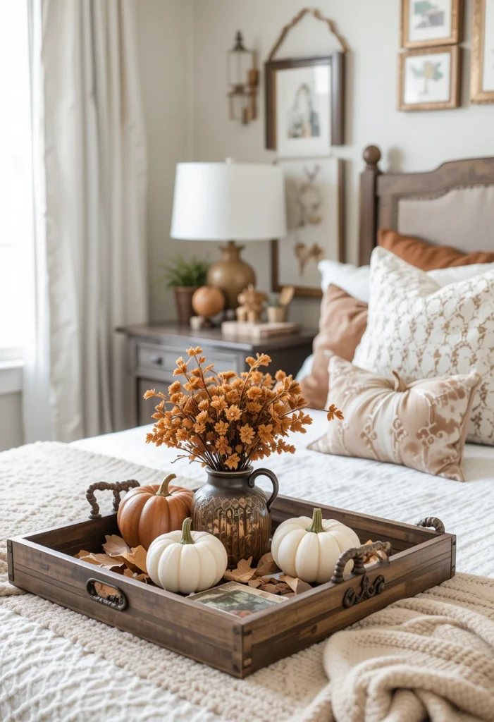 Style a Decorative Bedroom Tray