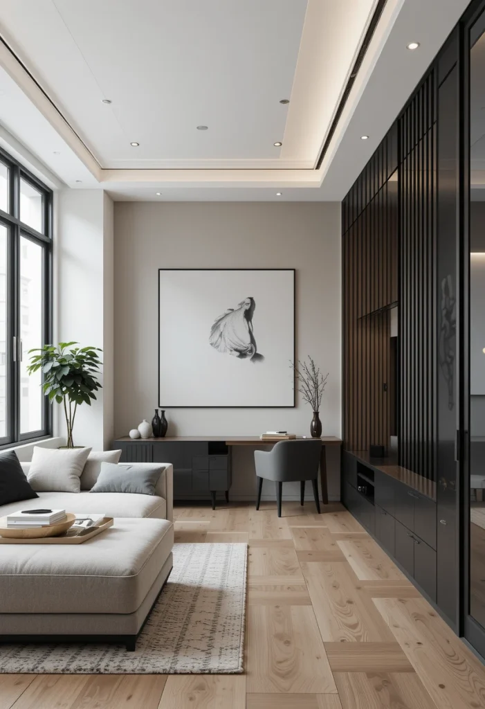 Use Neutral Colors with Black Accents