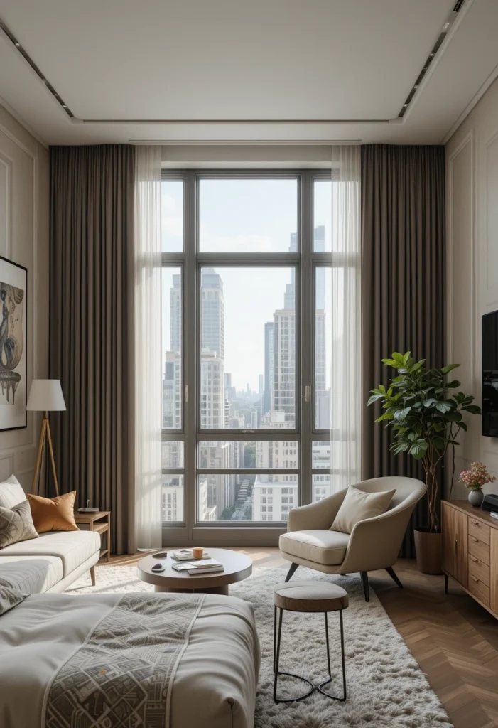 Style Your Windows with Floor-to-Ceiling Curtains