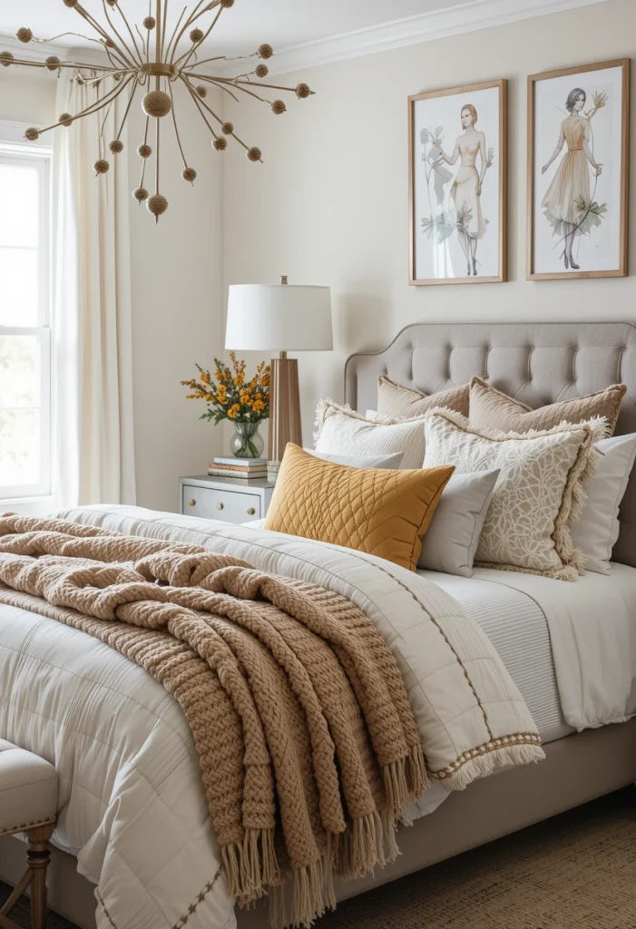 Layer Your Bed With Cozy Fall Blankets