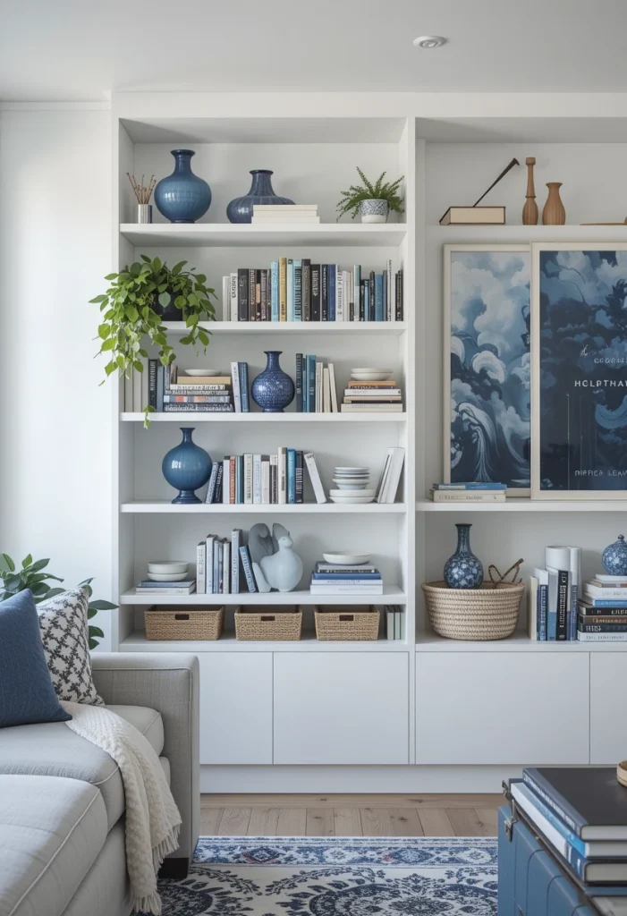 Style Built-In Shelves Thoughtfully