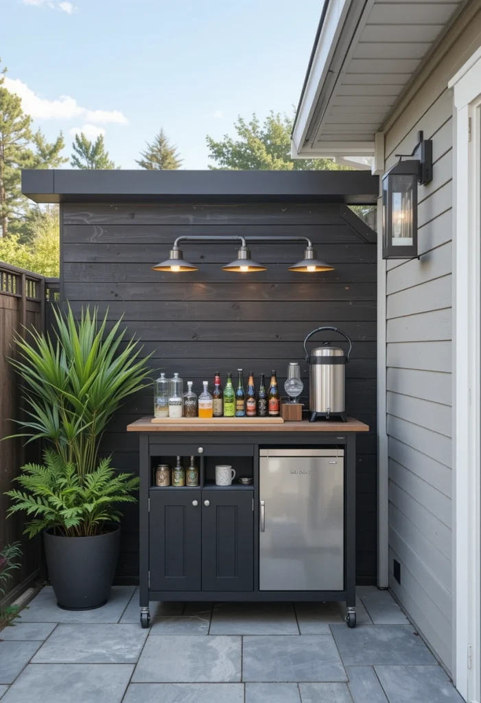 Build a Functional Outdoor Bar Station