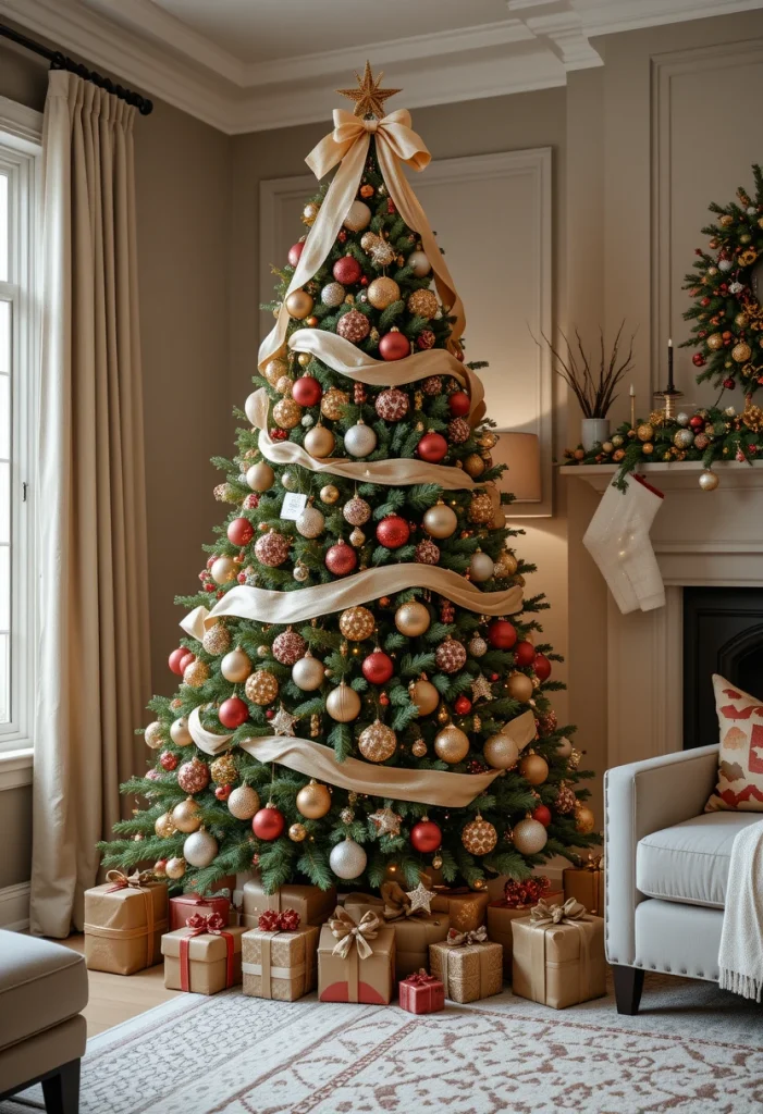 Add a Christmas Tree with Cozy Layers