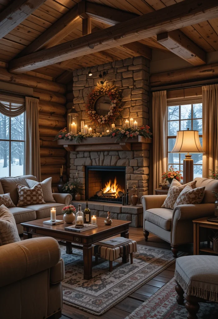 Decorate with Warm Ambient Lighting