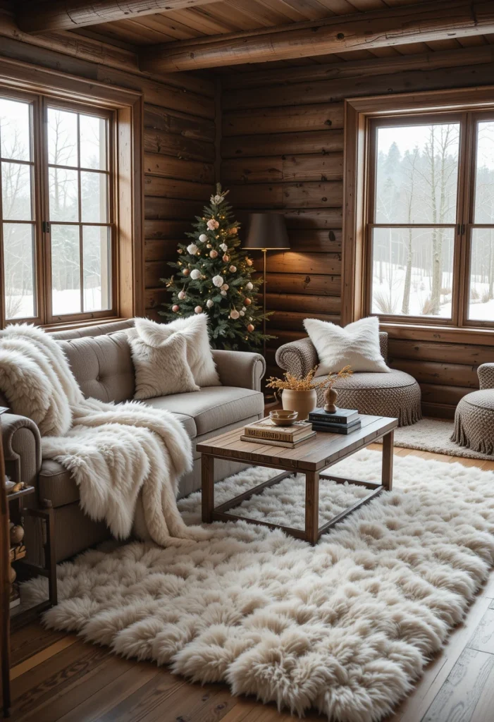 Bring in Faux Fur for Instant Warmth