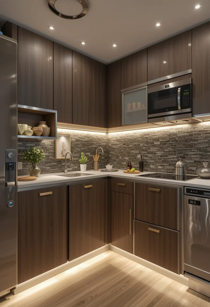 Use Under-Cabinet Lighting