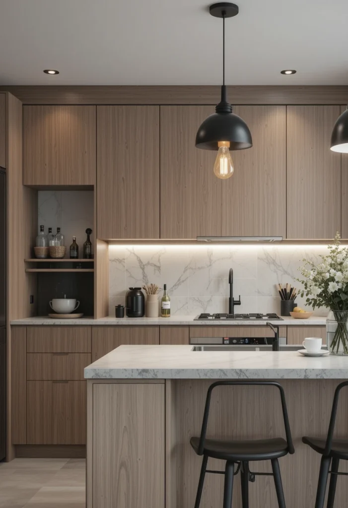 Install Sleek Pendant Lights