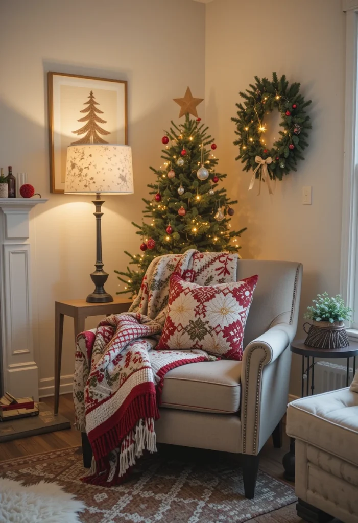 Create a Cozy Christmas Reading Corner