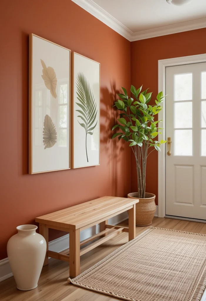 Terracotta With Cream