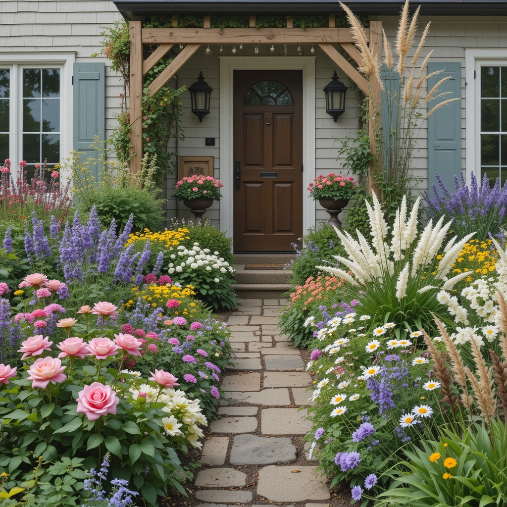 Build a Cottage-Style Front Garden