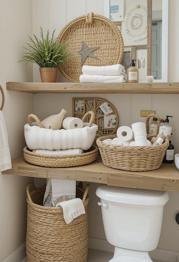 Bring in Woven Baskets
