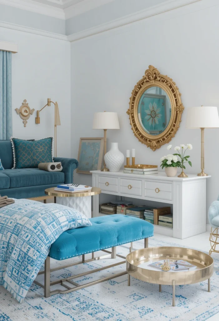 Add Gold Details for a Glamorous Finish