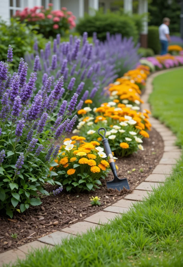 Create a Welcoming Flower Border