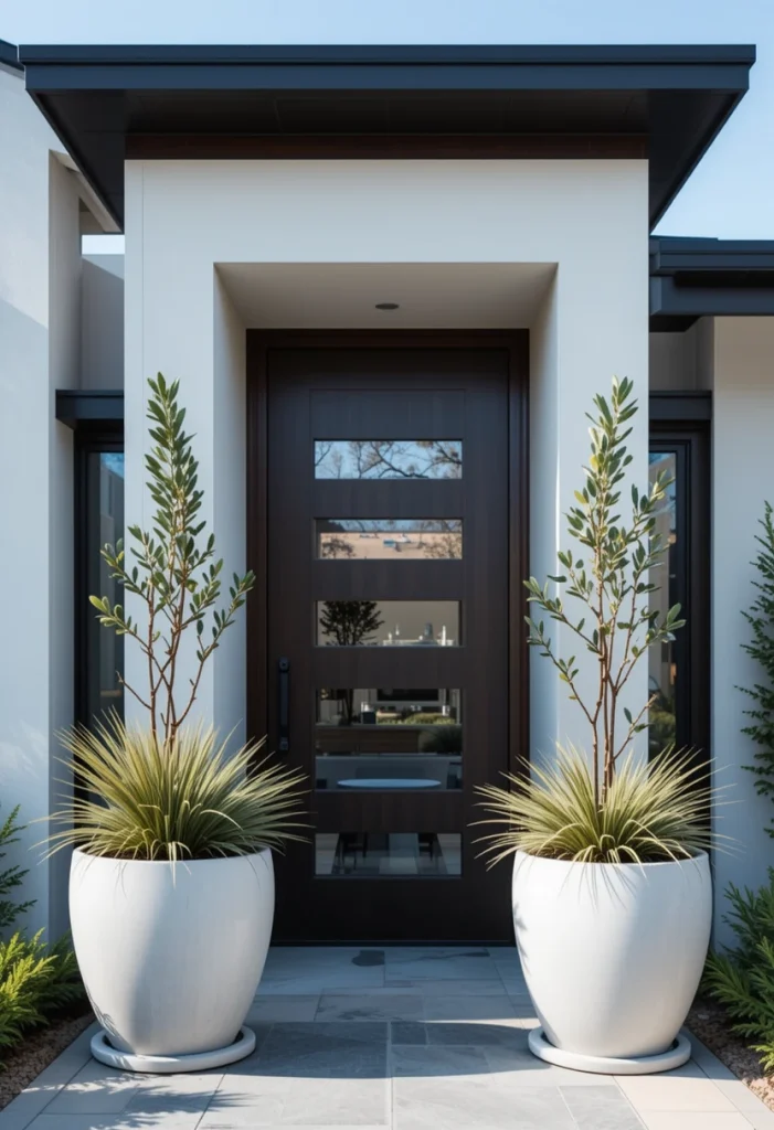 Oversized Concrete Planters