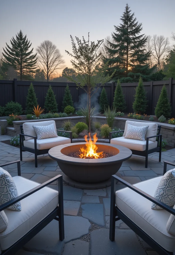 Choose a Modern Fire Pit With a Decorative Finish