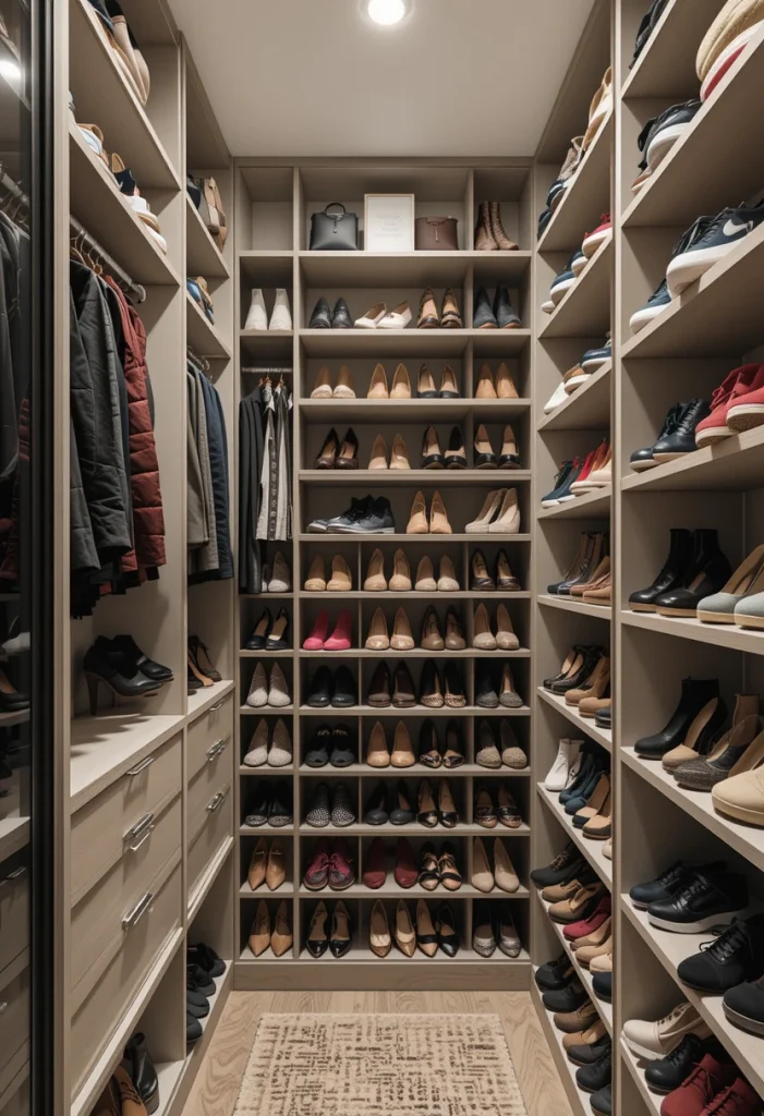 Create a Dedicated Shoe Wall