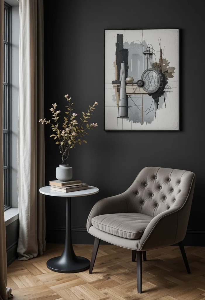 Finish the Room With a Small Reading Table