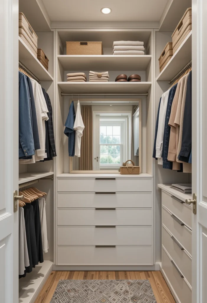Build a Small Walk-In Closet With Smart Storage