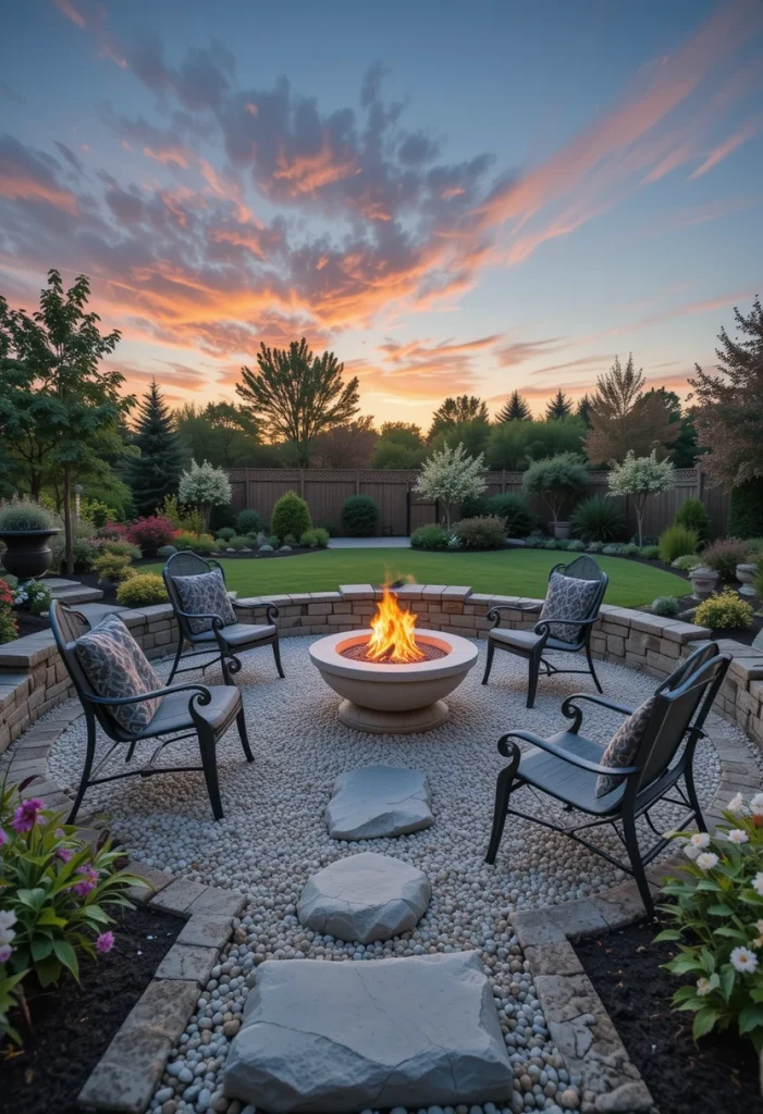 Incorporate Natural Stone and Gravel
