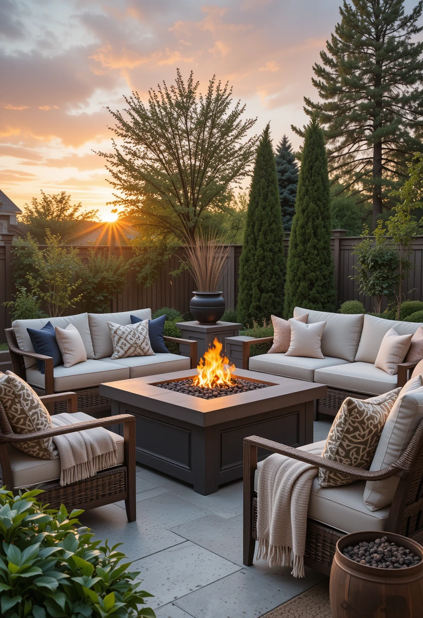 Decorate With Neutral Outdoor Cushions and Throws