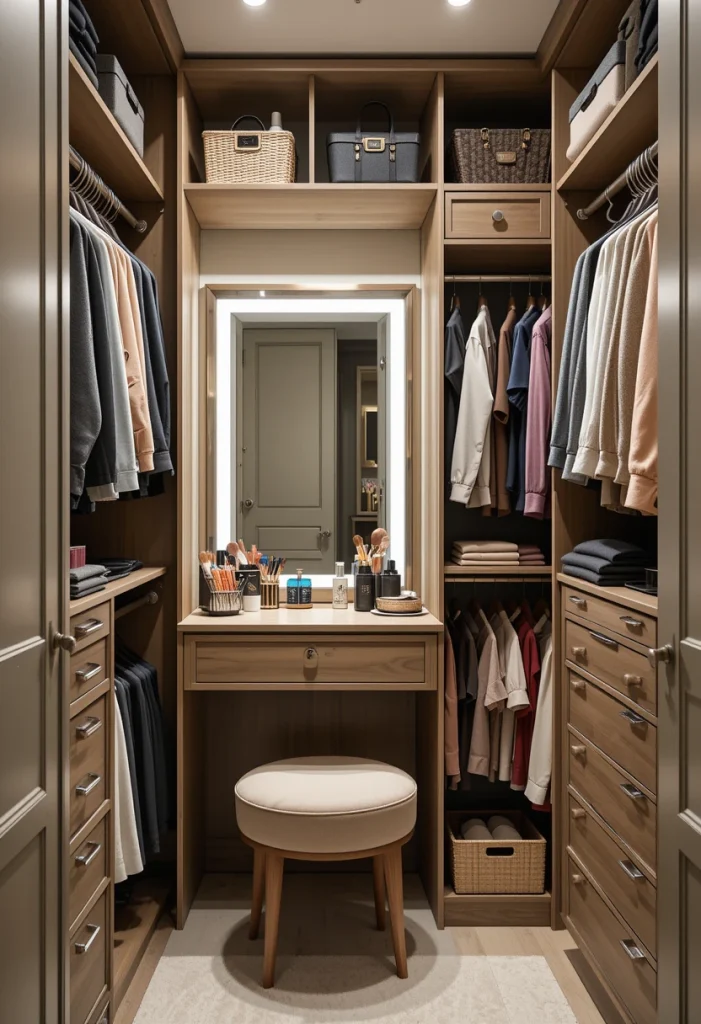 Add a Vanity and Beauty Station